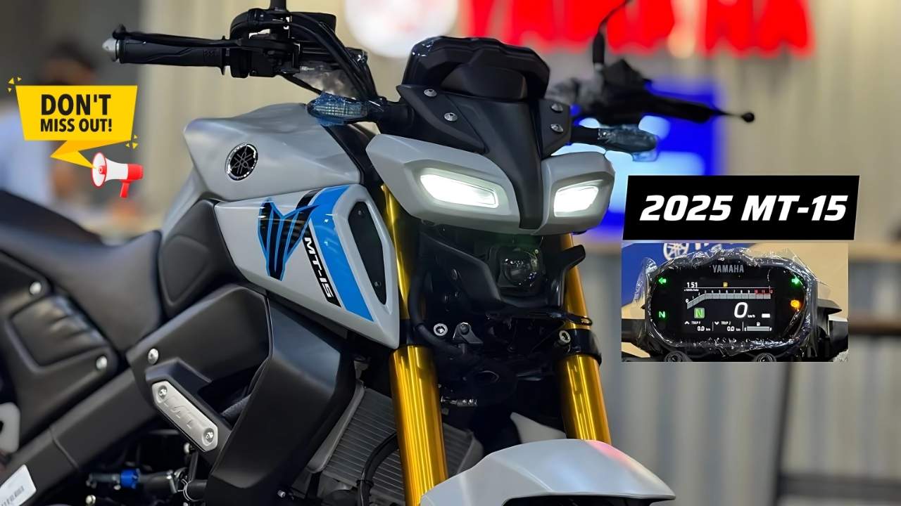 Yamaha MT 15 2025 Launched – Sporty Design, LED Headlamps, Advanced Features and Superior Ride Quality