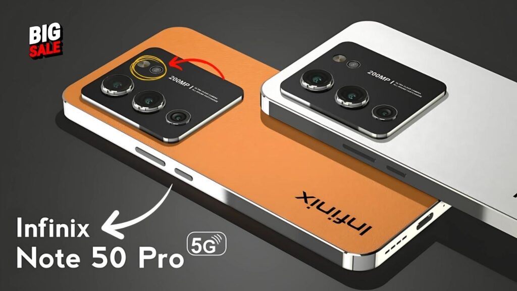 Infinix Note 50 Pro 5G with 65W Fast Charging and 50MP Camera