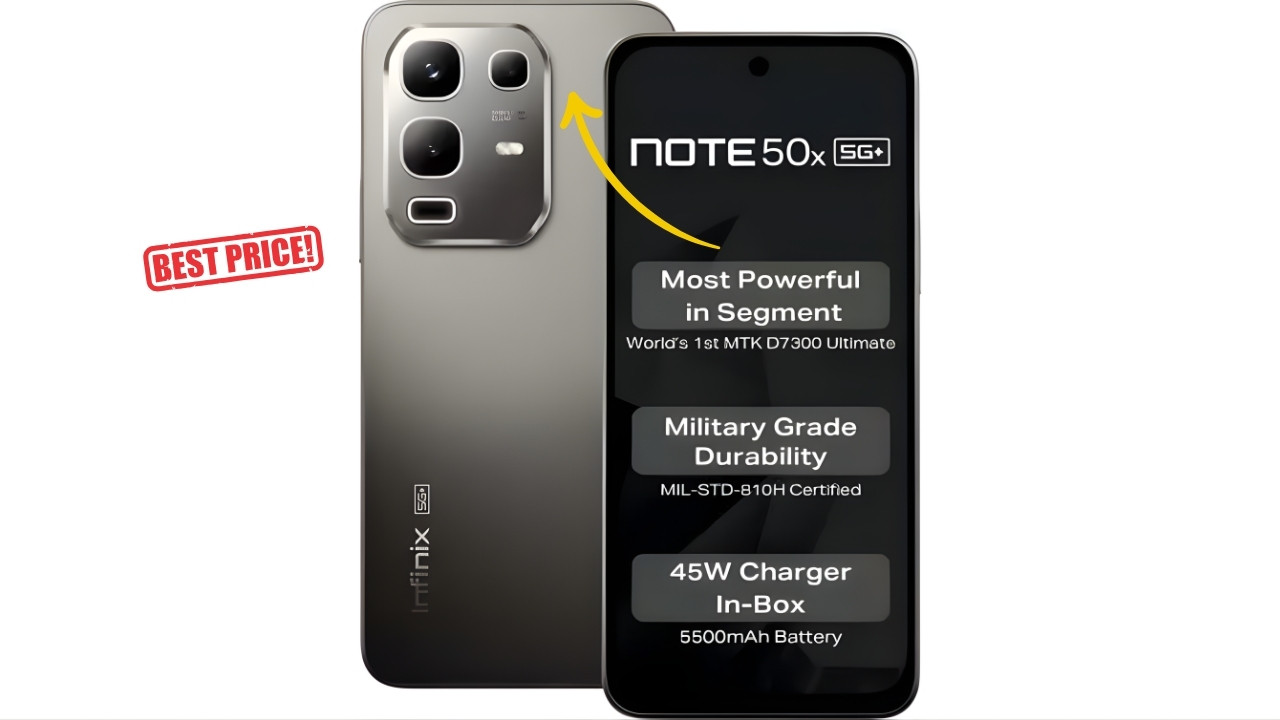 Infinix Note 50s 5G Launched Brings Flagship-Style Display to the Mid-Range Segment