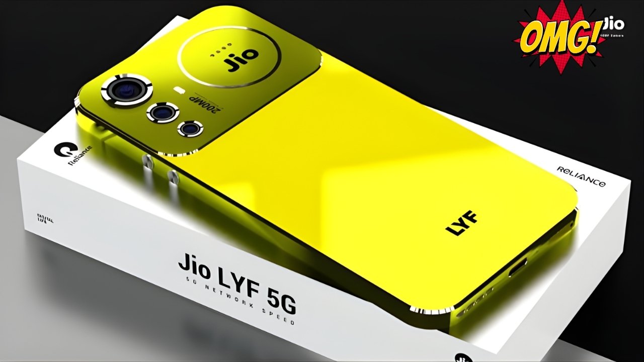 Jio LYF 5G Launched 100MP Camera, Massive Storage, and Long-Lasting Battery