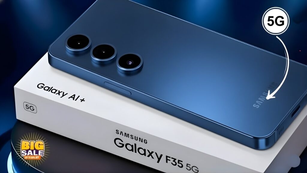 Galaxy F35 5G Launched - Bright AMOLED Display and Long-Lasting 6000mAh Battery