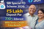SBI Special FD Rates 2026: Secure 7.10% Interest with Quarterly Compounding