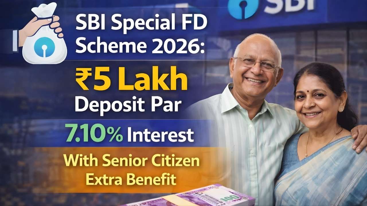 SBI Special FD Rates 2026: Secure 7.10% Interest with Quarterly Compounding