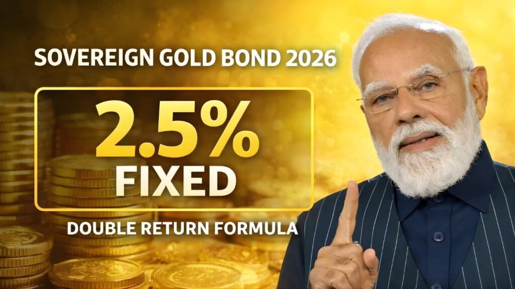 Sovereign Gold Bond 2026 Explained: Earn 2.5% Interest Plus Gold Price Growth