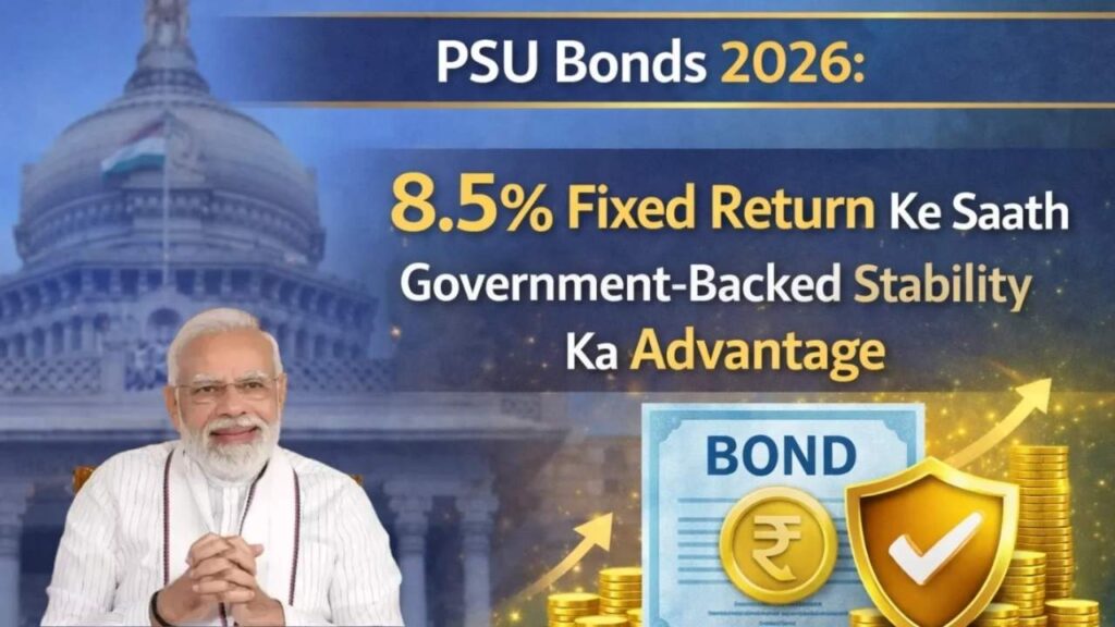 PSU Bonds vs Bank FD 2026: Why 8%+ Returns Are Attracting Investors